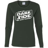T-Shirts Forest / S Join The Dark Side Women's Long Sleeve T-Shirt
