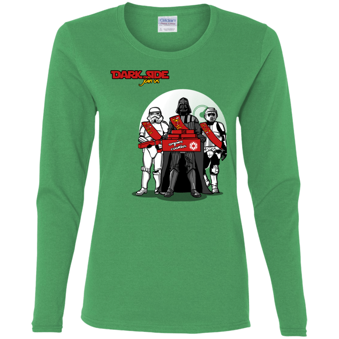 T-Shirts Irish Green / S Join The Dark Side Women's Long Sleeve T-Shirt