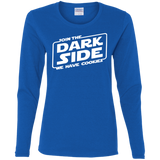 T-Shirts Royal / S Join The Dark Side Women's Long Sleeve T-Shirt