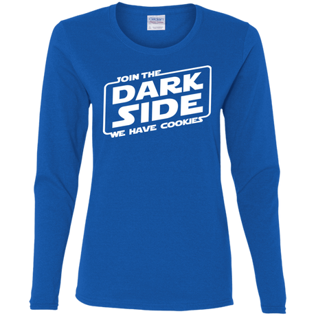 T-Shirts Royal / S Join The Dark Side Women's Long Sleeve T-Shirt