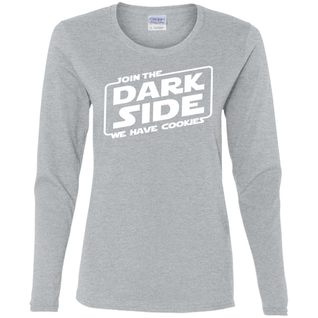 T-Shirts Sport Grey / S Join The Dark Side Women's Long Sleeve T-Shirt