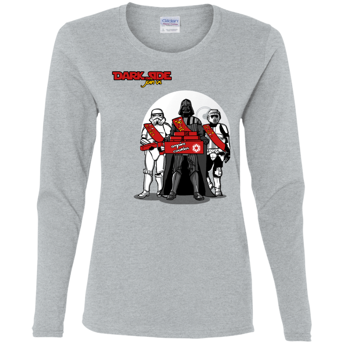 T-Shirts Sport Grey / S Join The Dark Side Women's Long Sleeve T-Shirt