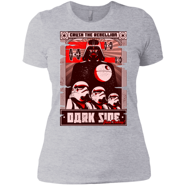 T-Shirts Heather Grey / X-Small Join the Dark SIde Women's Premium T-Shirt