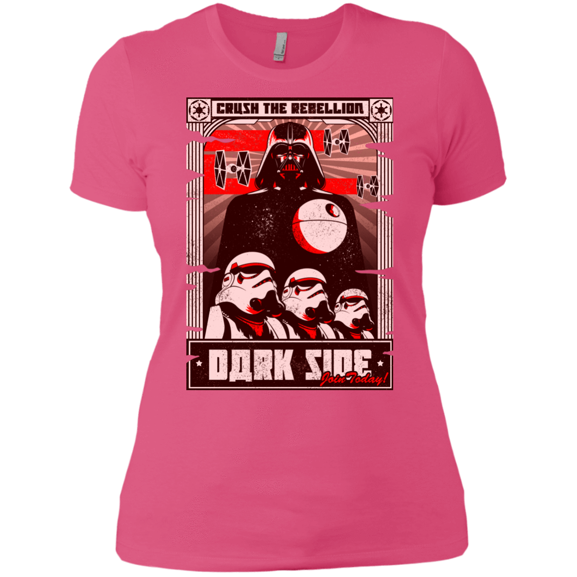T-Shirts Hot Pink / X-Small Join the Dark SIde Women's Premium T-Shirt