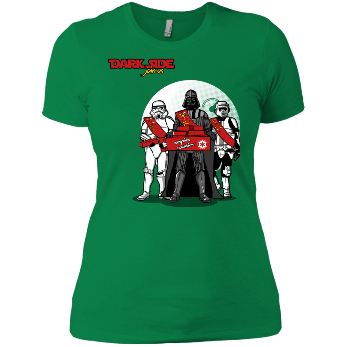 T-Shirts Kelly Green / X-Small Join The Dark Side Women's Premium T-Shirt
