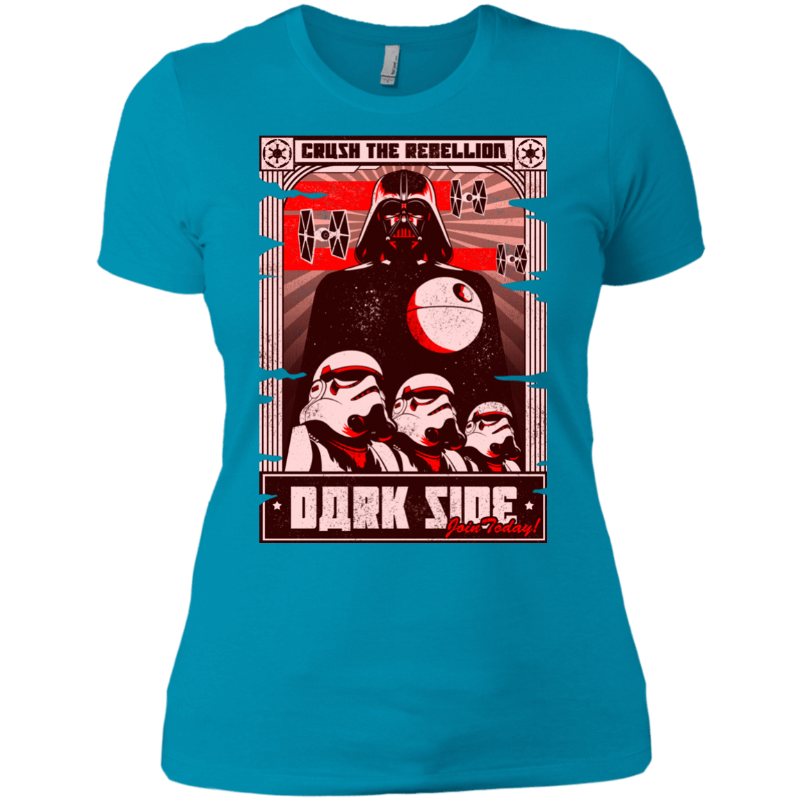 T-Shirts Turquoise / X-Small Join the Dark SIde Women's Premium T-Shirt