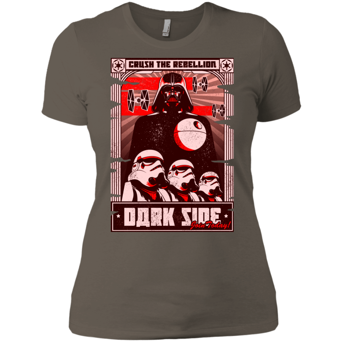 T-Shirts Warm Grey / X-Small Join the Dark SIde Women's Premium T-Shirt