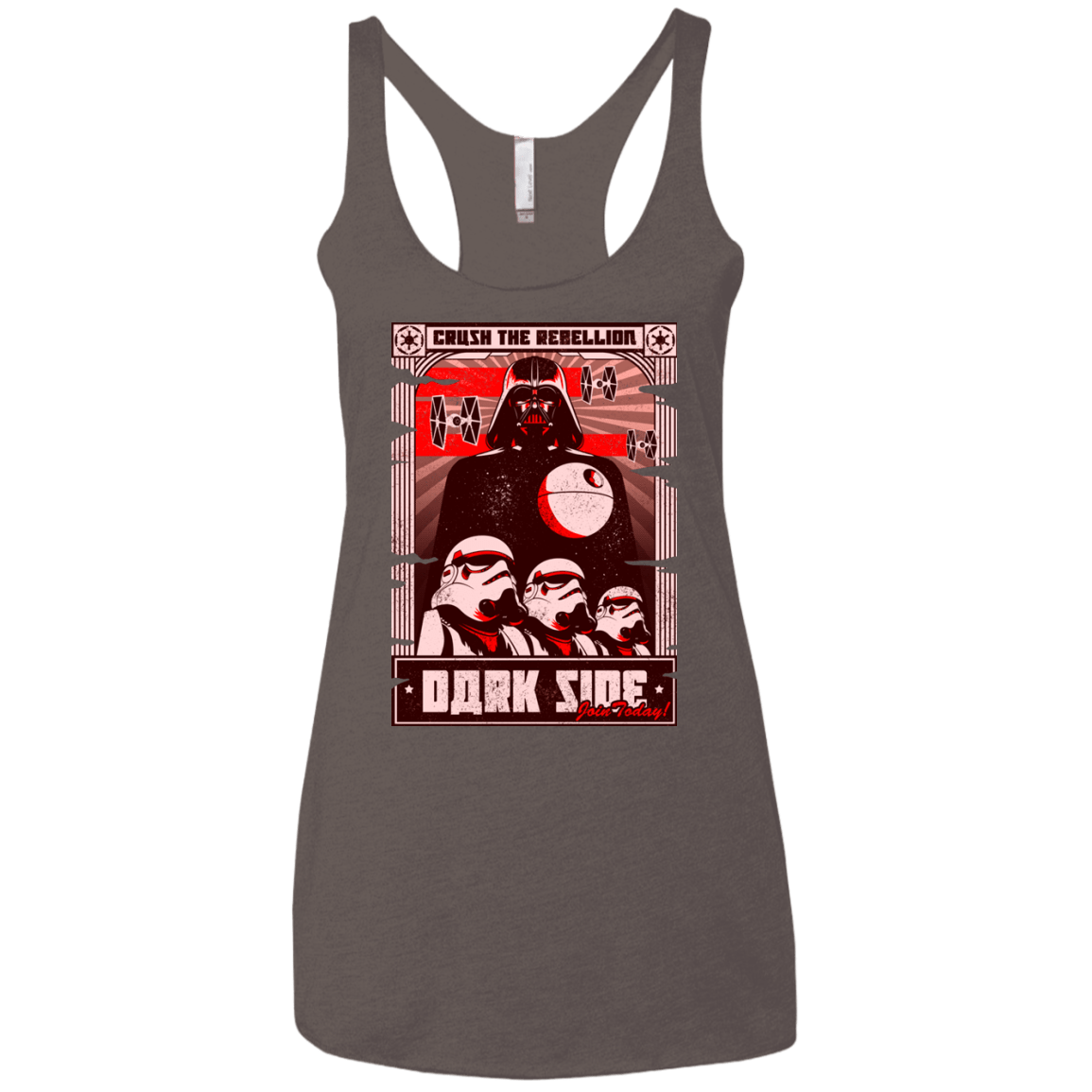 Join the Dark SIde Women's Triblend Racerback Tank