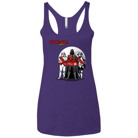 T-Shirts Purple Rush / X-Small Join The Dark Side Women's Triblend Racerback Tank