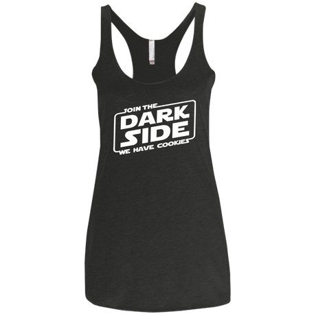 T-Shirts Vintage Black / X-Small Join The Dark Side Women's Triblend Racerback Tank