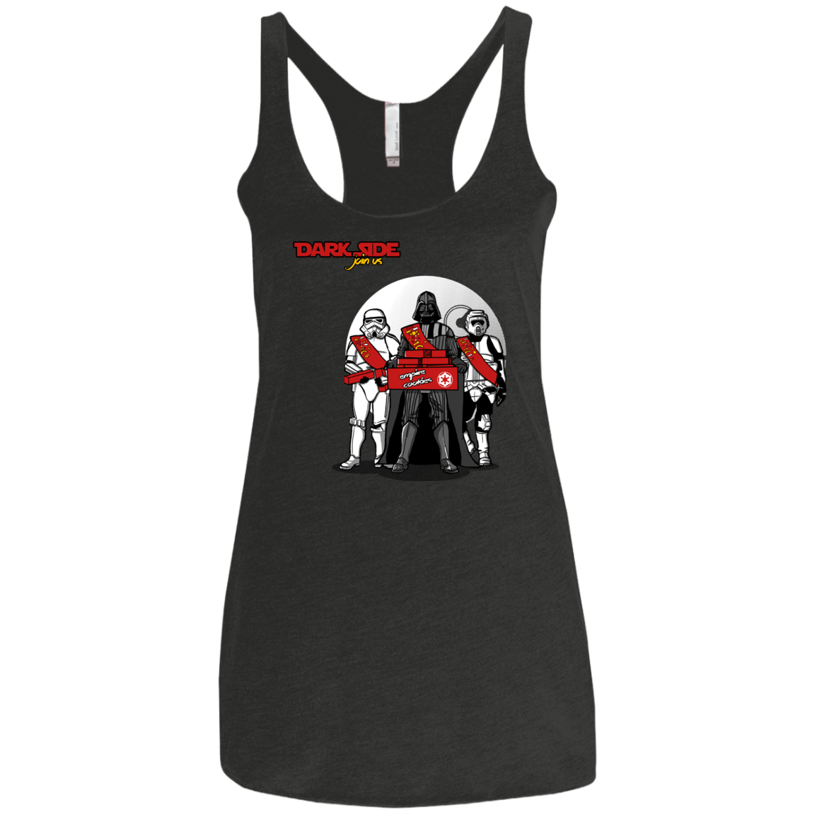 T-Shirts Vintage Black / X-Small Join The Dark Side Women's Triblend Racerback Tank