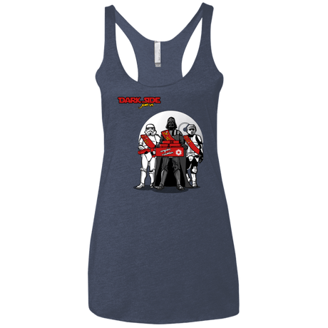 T-Shirts Vintage Navy / X-Small Join The Dark Side Women's Triblend Racerback Tank