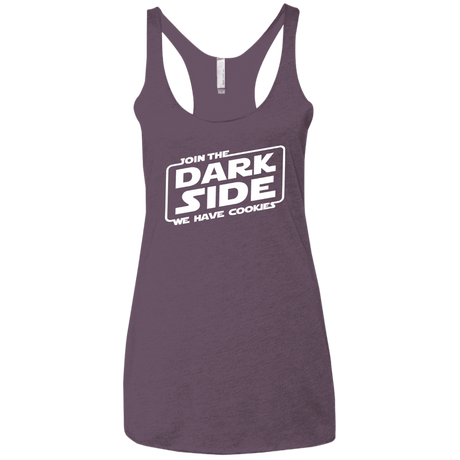 T-Shirts Vintage Purple / X-Small Join The Dark Side Women's Triblend Racerback Tank