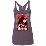 T-Shirts Vintage Purple / X-Small Join the Dark SIde Women's Triblend Racerback Tank