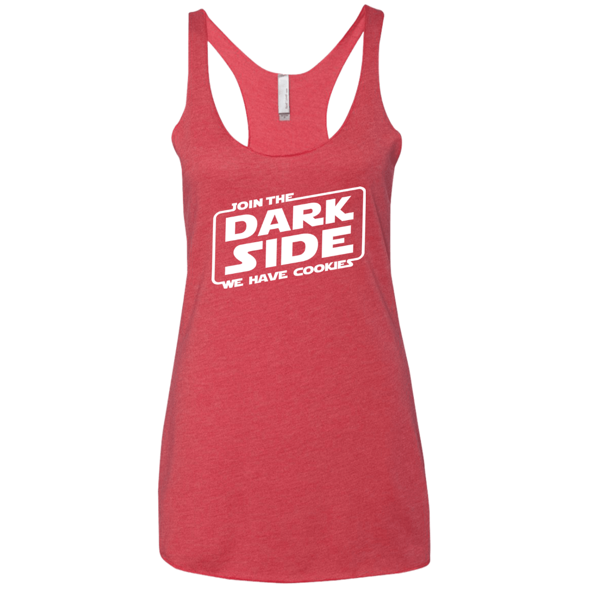 T-Shirts Vintage Red / X-Small Join The Dark Side Women's Triblend Racerback Tank