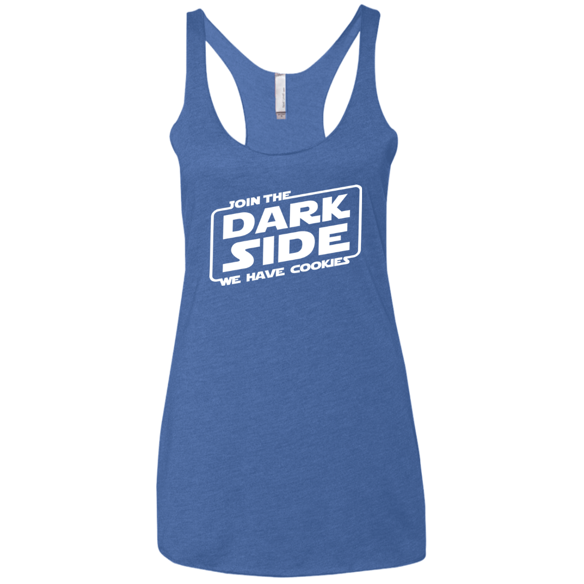 T-Shirts Vintage Royal / X-Small Join The Dark Side Women's Triblend Racerback Tank