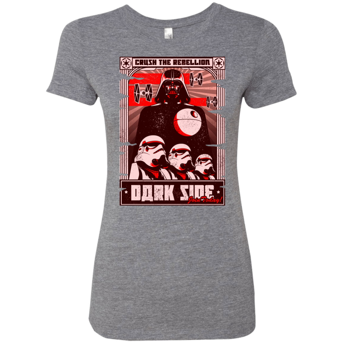 T-Shirts Premium Heather / Small Join the Dark SIde Women's Triblend T-Shirt