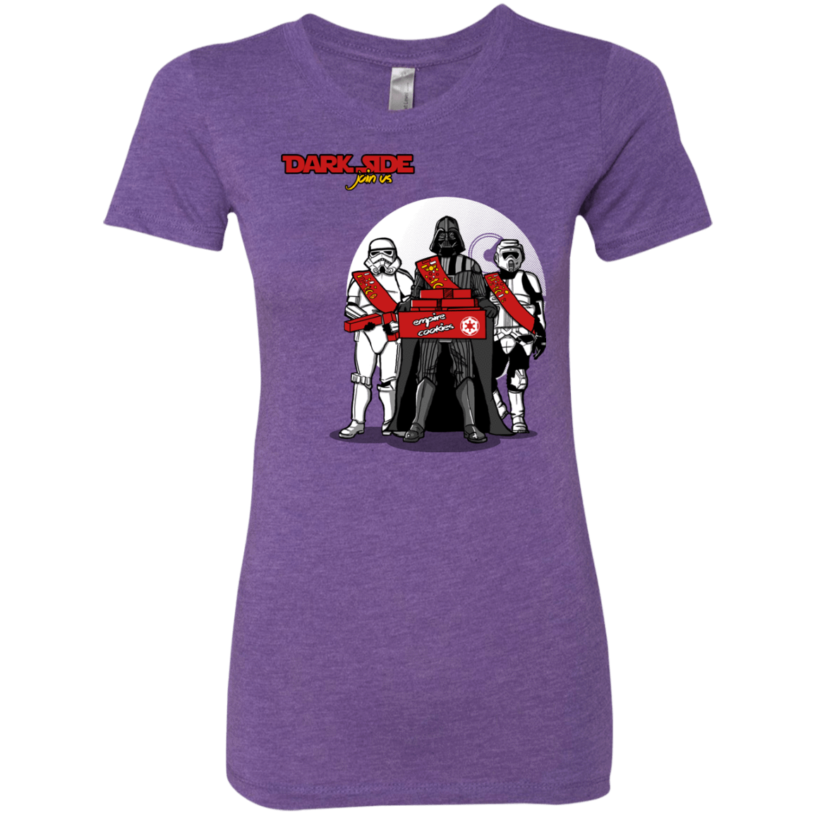 T-Shirts Purple Rush / S Join The Dark Side Women's Triblend T-Shirt
