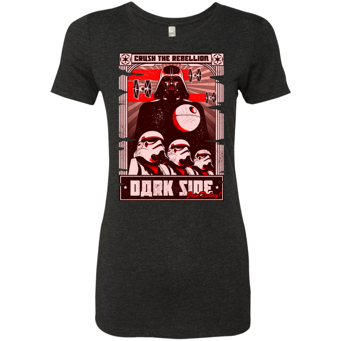 T-Shirts Vintage Black / Small Join the Dark SIde Women's Triblend T-Shirt