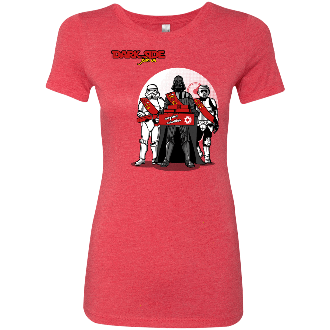 T-Shirts Vintage Red / S Join The Dark Side Women's Triblend T-Shirt