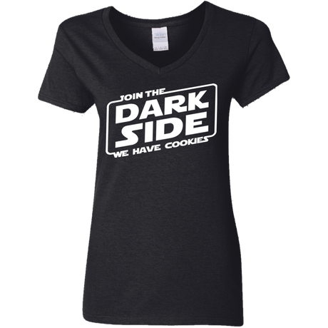 T-Shirts Black / S Join The Dark Side Women's V-Neck T-Shirt