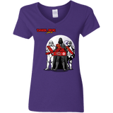 T-Shirts Purple / S Join The Dark Side Women's V-Neck T-Shirt