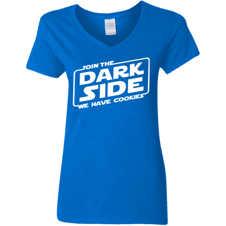 T-Shirts Royal / S Join The Dark Side Women's V-Neck T-Shirt
