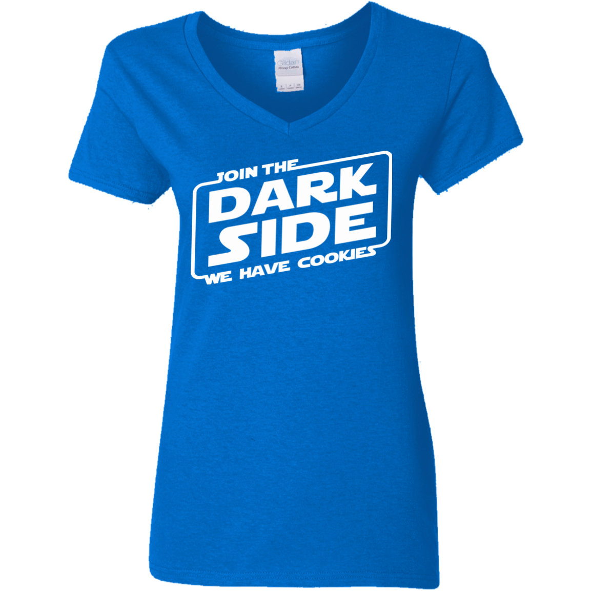 T-Shirts Royal / S Join The Dark Side Women's V-Neck T-Shirt