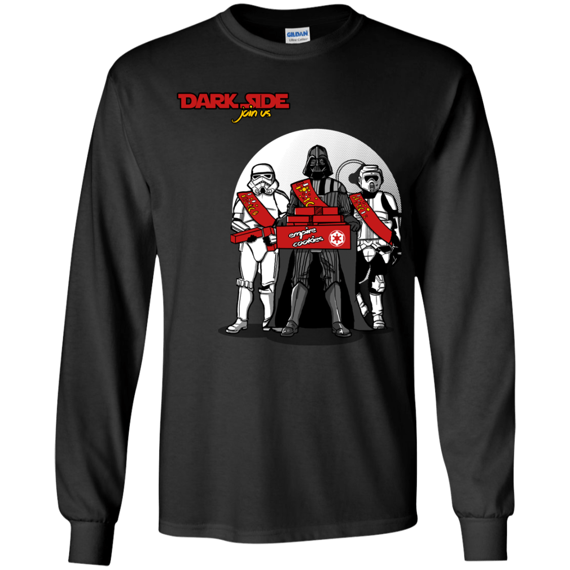T-Shirts Black / YS Join The Dark Side Youth Long Sleeve T-Shirt