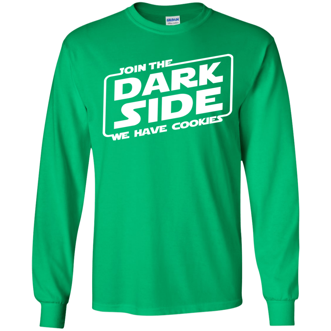 T-Shirts Irish Green / YS Join The Dark Side Youth Long Sleeve T-Shirt