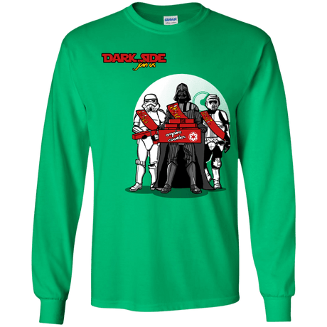 T-Shirts Irish Green / YS Join The Dark Side Youth Long Sleeve T-Shirt