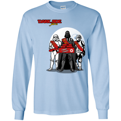 T-Shirts Light Blue / YS Join The Dark Side Youth Long Sleeve T-Shirt