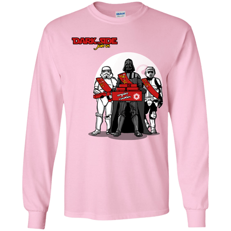 T-Shirts Light Pink / YS Join The Dark Side Youth Long Sleeve T-Shirt