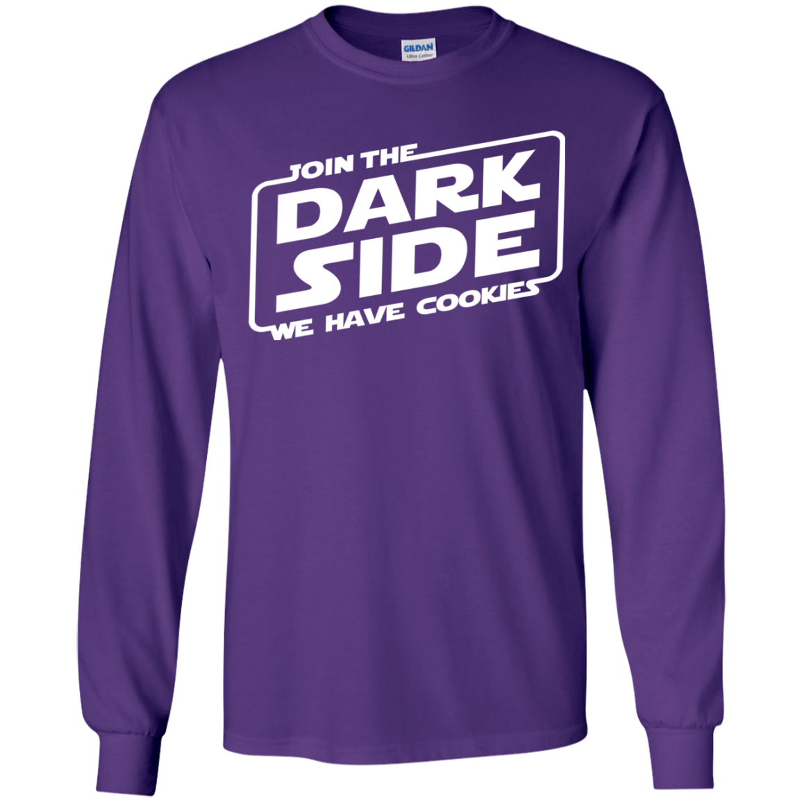T-Shirts Purple / YS Join The Dark Side Youth Long Sleeve T-Shirt