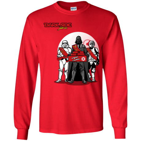 T-Shirts Red / YS Join The Dark Side Youth Long Sleeve T-Shirt