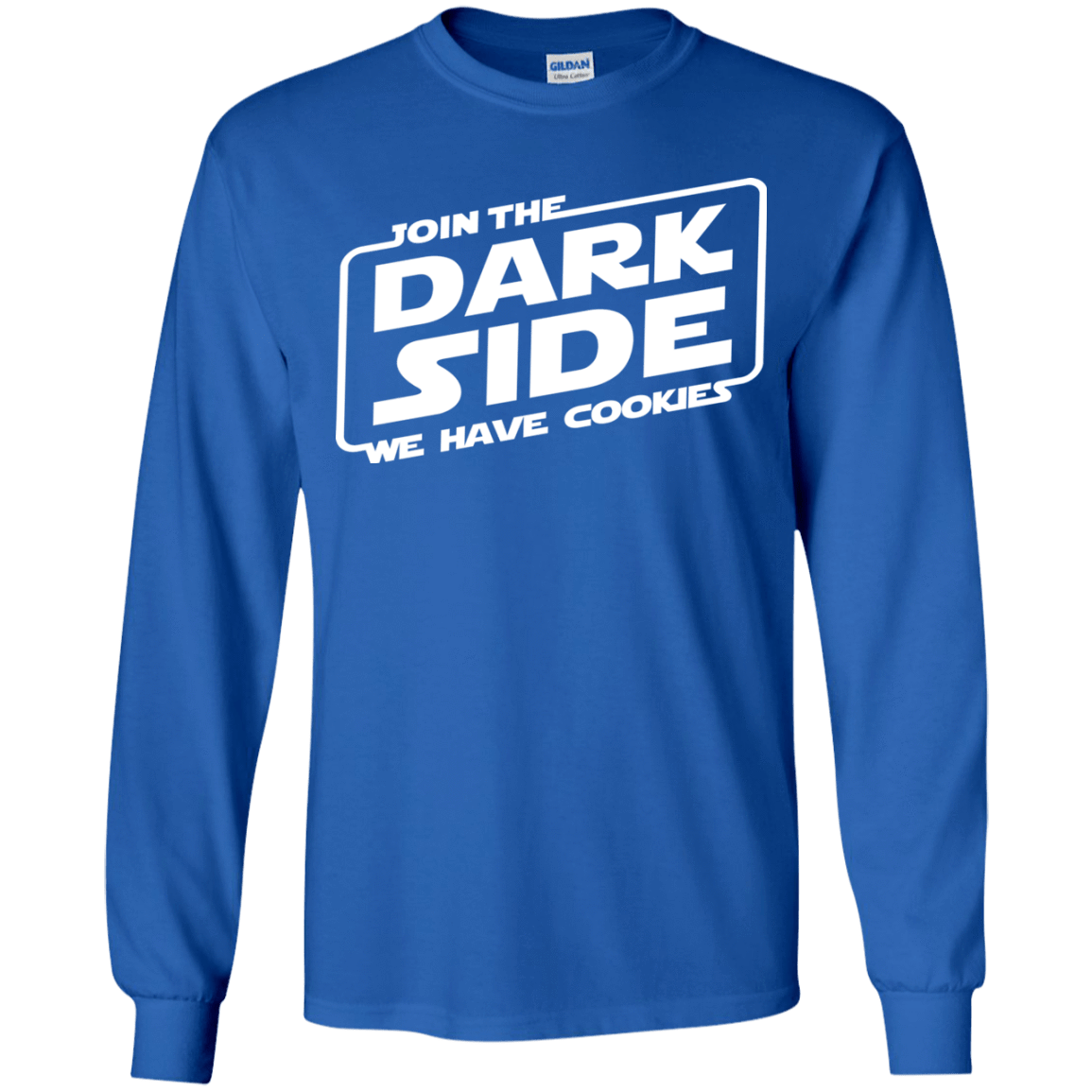 T-Shirts Royal / YS Join The Dark Side Youth Long Sleeve T-Shirt
