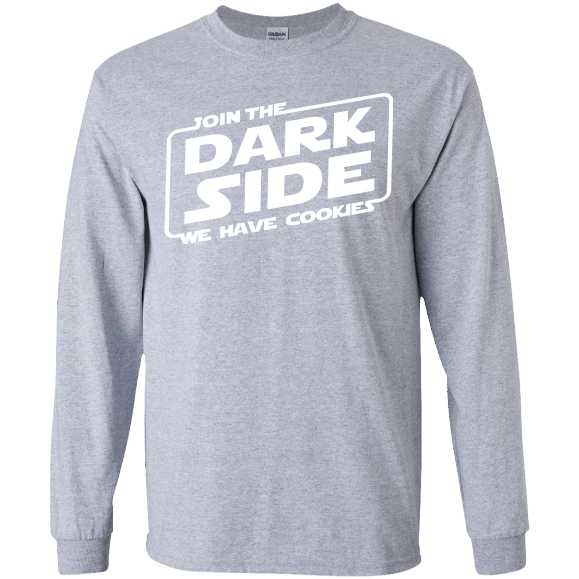 T-Shirts Sport Grey / YS Join The Dark Side Youth Long Sleeve T-Shirt