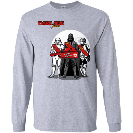 T-Shirts Sport Grey / YS Join The Dark Side Youth Long Sleeve T-Shirt