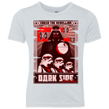 T-Shirts Heather White / YXS Join the Dark SIde Youth Triblend T-Shirt