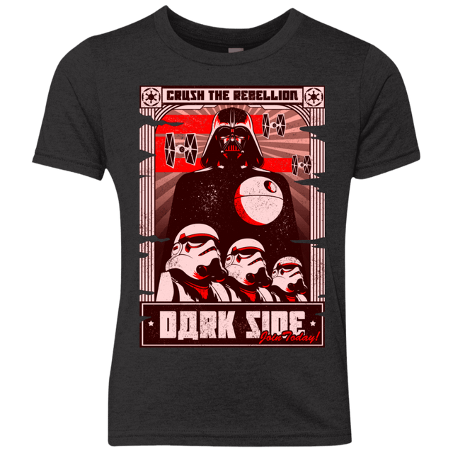 T-Shirts Vintage Black / YXS Join the Dark SIde Youth Triblend T-Shirt