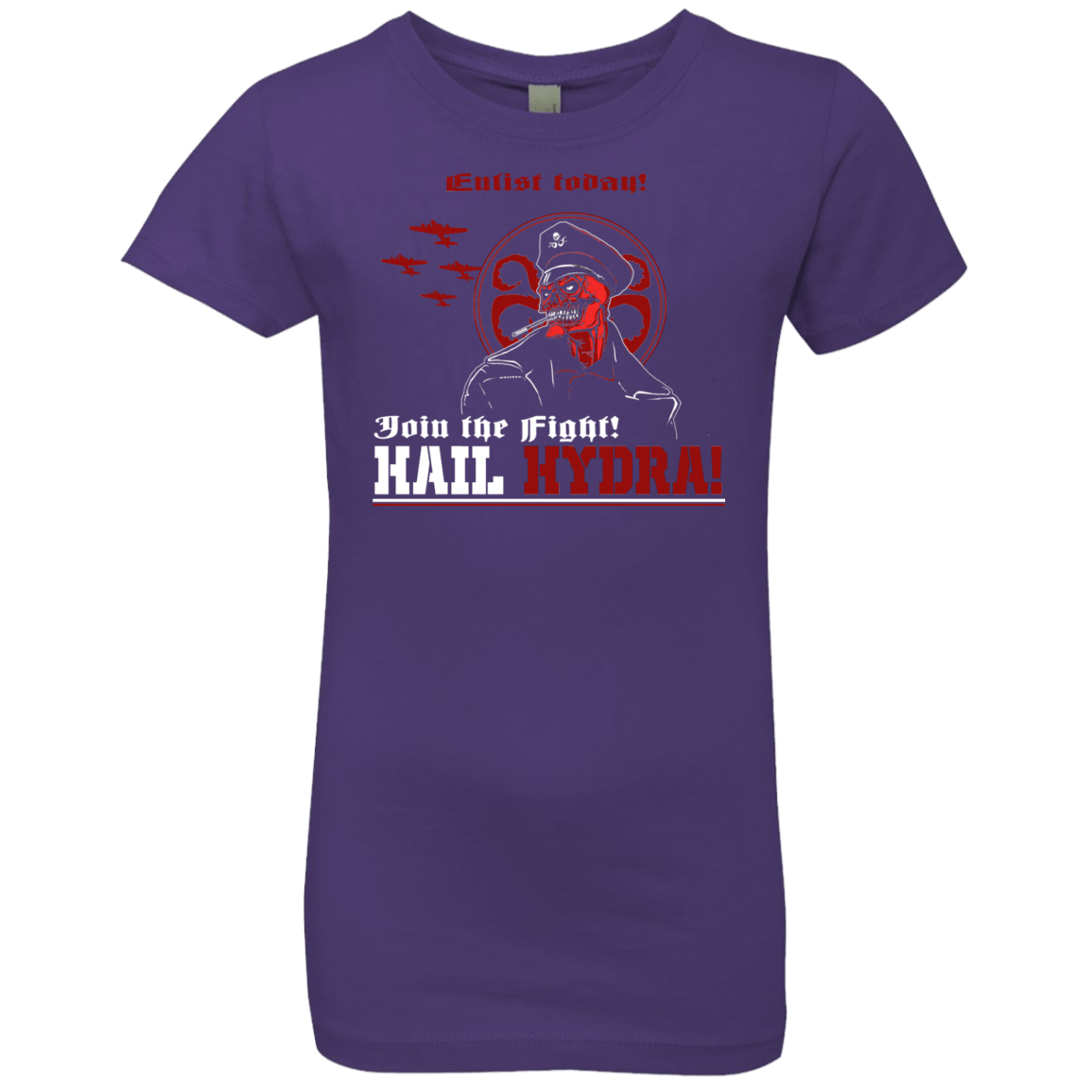 T-Shirts Purple Rush / YXS Join The Fight Girls Premium T-Shirt