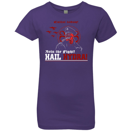 T-Shirts Purple Rush / YXS Join The Fight Girls Premium T-Shirt