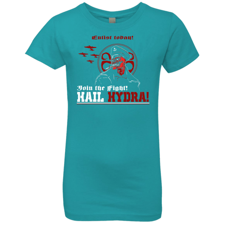 T-Shirts Tahiti Blue / YXS Join The Fight Girls Premium T-Shirt