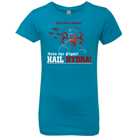 T-Shirts Turquoise / YXS Join The Fight Girls Premium T-Shirt