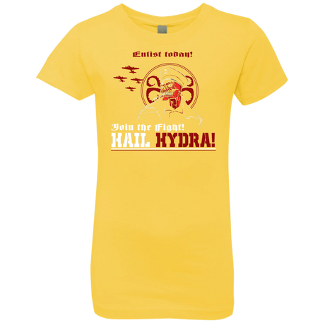 T-Shirts Vibrant Yellow / YXS Join The Fight Girls Premium T-Shirt