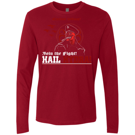 T-Shirts Cardinal / S Join The Fight Men's Premium Long Sleeve
