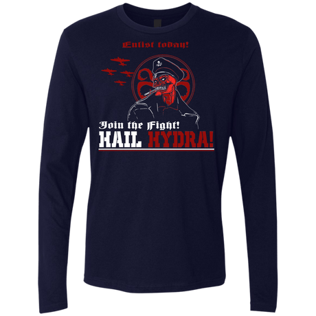 T-Shirts Midnight Navy / S Join The Fight Men's Premium Long Sleeve