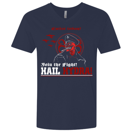 T-Shirts Midnight Navy / X-Small Join The Fight Men's Premium V-Neck