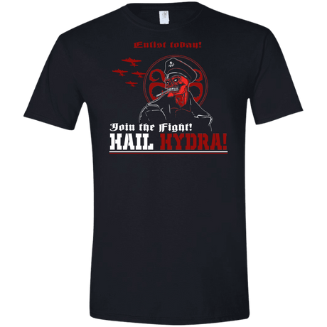 T-Shirts Black / X-Small Join The Fight Men's Semi-Fitted Softstyle