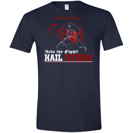 T-Shirts Navy / X-Small Join The Fight Men's Semi-Fitted Softstyle